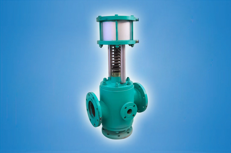 气动保温三通阀