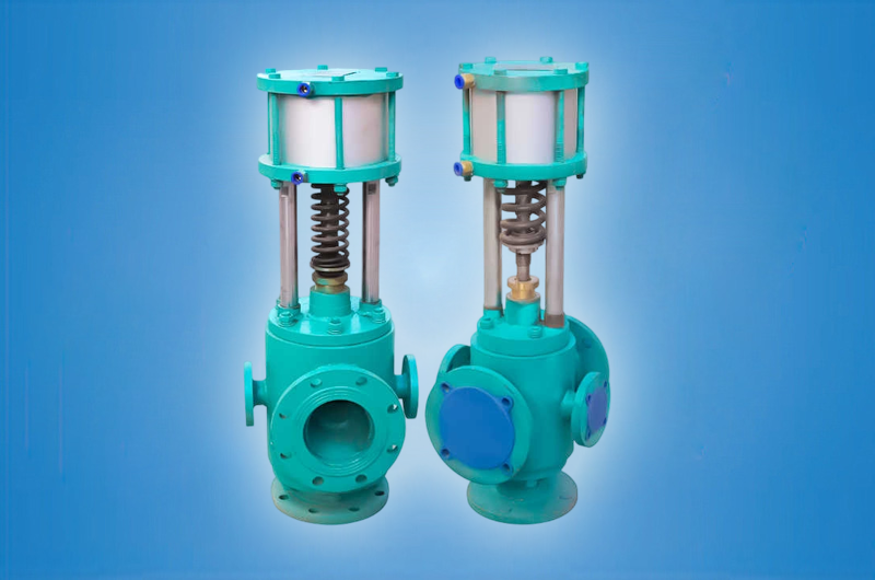 气动保温三通阀