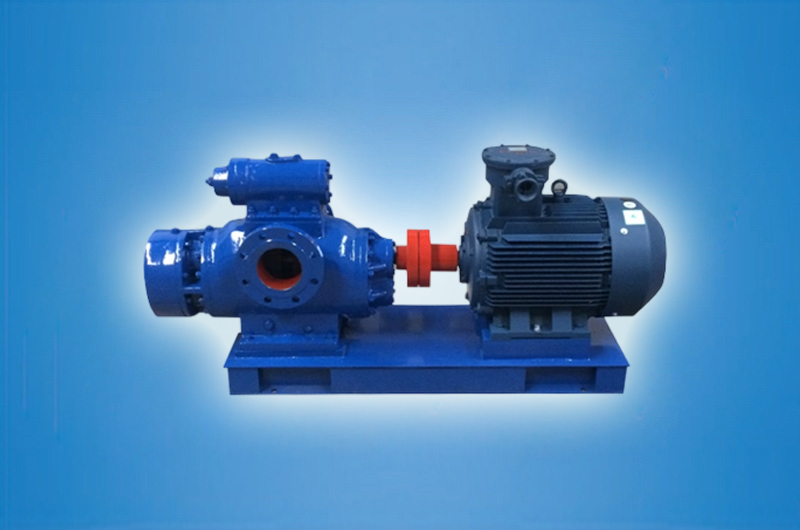 单吸双螺杆泵