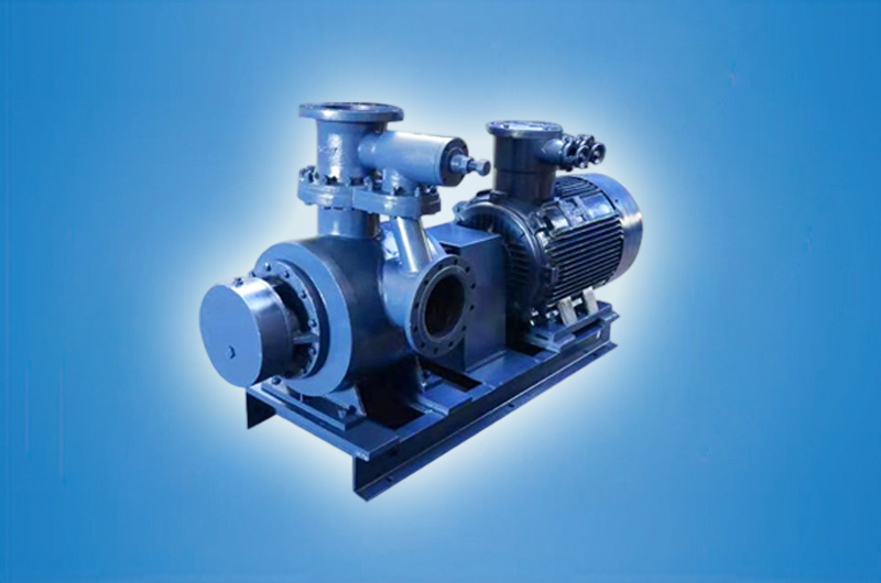 单吸双螺杆泵